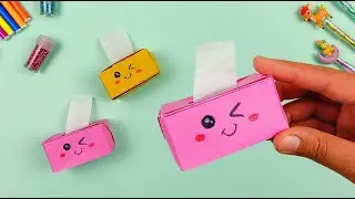 How to Make a Cute Origami Tissue Box: Easy Tutorial