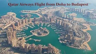 Qatar Airways Airbus A333 from Doha to Budapest