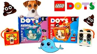 ОБЗОР ВСЕЙ КОЛЛЕКЦИИ ЛЕГО ДОТСЫ БРЕЛКИ Lego Dots