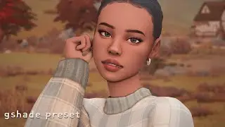 🧸 aesthetic gshade preset: cinnamon bear // los sims 4: tutorial｜+ download link