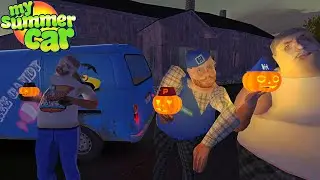 HALLOWEEN IN AN ABANDONED MANSION - My Summer Car