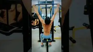 age 15 4th day on gym today is back day #fitness #age 15 # bw 44.4 kg 🏋️‍♂️