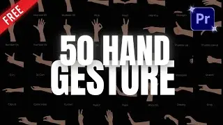 Hand gesture toolkit for Premiere Pro