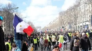 Gilets jaunes acte 18 : colère incontrôlable sur les Champs-Élysées