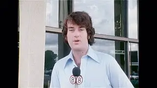 Bill O'Reilly Reviews Movies Outside The UA Cine And Interviews Jorge Rivero - May 1976