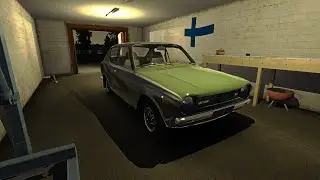 My Summer Car #16 -Satsuma GT,  driving grandma to church, empty wheel, crash