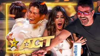 Simon Cowell STEALS Golden Buzzer for UNBELIEVABLE Dance Performance on America's Got Talent 2024!