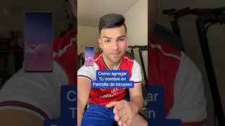 Como poner tu nombre en la pantalla de tu teléfono