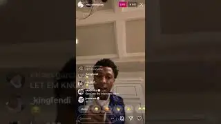 NBA YoungBoy Talking About The Stabbin On Live