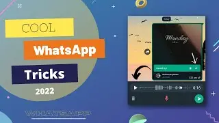 COOL WhatsApp TRICKS 2022 | WhatsApp TIPS, TRICKS & HACKS