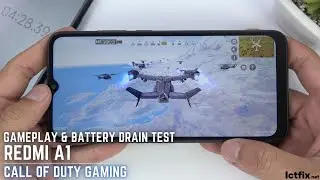 Xiaomi Redmi A1 Call of Duty Mobile Gaming test | Helio A22, 2GB RAM