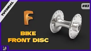 Design a Bike Front Disc in Fusion 360 | Fusion 360 Tutorial 2021 | It’s made EZy