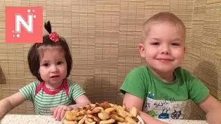 Детское творожное печенье. Готовим вместе. Children cottage cheese biscuits.