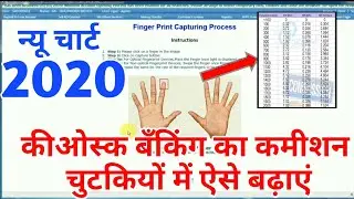 NEW COMMISSION CHART OF CSP 2020 ll how to increase commission of SBI CSP kiosk banking center