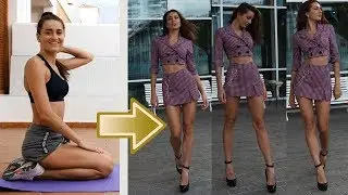 Toned and sexy legs workout routine. No equipment. | Viki Keepu