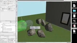 ArchiCAD Tutorial #44: Introduction to Building Rocks and Boulders in ArchiCAD