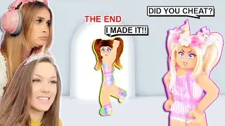 I ALMOST FAINTED IN TOWER OF HELL with IAMSANNA (Roblox Roleplay)