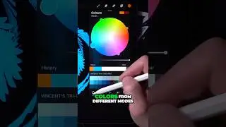 Master Color Selection and Palette Creation with Procreate