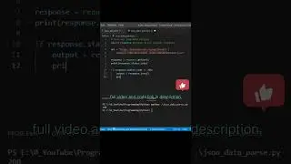 How to get JSON data in Python Automation from REST API | JSON | 