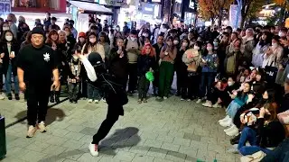FRIDAY. JANGWOO. DYNAMIC CAPTIVATING. HONGDAE BUSKING.
