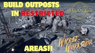 Starfield - Outpost Building in Restricted Areas