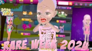 UNHINGED RARE WEEK 2024 REVIEW + GIVEAWAY | MovieStarPlanet | waif msp