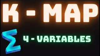 K Map SOP | k map 4 variable SOP | SOP K Map 4 Variables