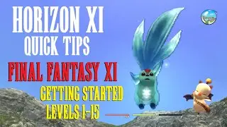 HorizonXI Getting Started levels 1-15 Quick Tips Guide Final Fantasy XI