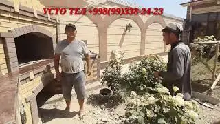 Мангал ва 2 та учок казан  курдик