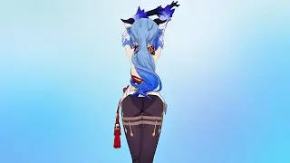 Ganyu -  gomi gomi gomi【Genshin/MMD】