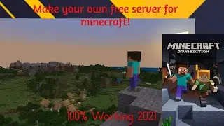 Make your own free server for Minecraft Java Edition!