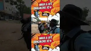 Bag heavy weight 😭 | Walk and lift Bangalore to Nepal 😫