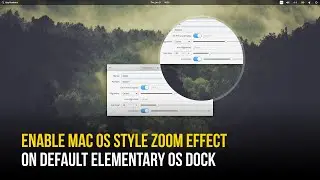 Enable Magnifying or Zoom Effect on Plank in Elementary OS | MacOS Like Dock on Linux