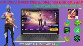 Free Fire New Update OB44 Global Version APK | FF New Update OB44 APK | FF OB43 Download Link