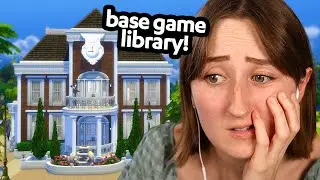 building in the sims with ONLY base game! (Streamed 8/10/24)