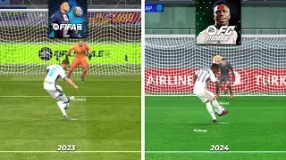 FIFA MOBILE 23 vs EA SPORTS FC 24 MOBILE COMPARASION