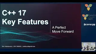 Core C++ 2021 :: C++17 key features