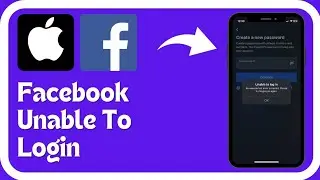 Facebook “Unable to Login An Unexpected Error Occurred Please Try Logging in Again” in iPhone