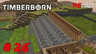 #26 Продумываем водную генерацию энергии - Timberborn