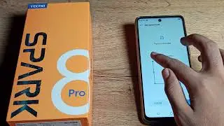 Face Lock Setup in Tecno spark 8 Pro phone, how to set face lock