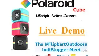 Polaroid Cube - Lifestyle Action Camera Live Demo [2016]