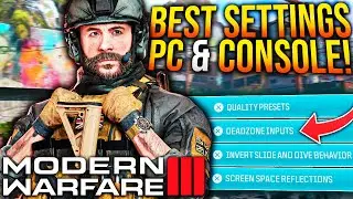 Modern Warfare 3: BEST SETTINGS For PC & CONSOLE! (MW3 Best Controller, Audio, & Graphics Settings)
