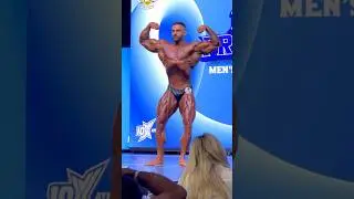 Winning his place at the Olympia, Italian Classic Physique Pro Emanuel Ricotti.