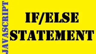 Javascript if  else statement