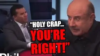 Dr. Phil goes completely SILENT after his guest dropped this TRUTH!!!