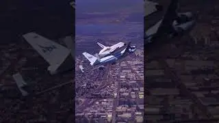 Boeing 747 Carries Space Shuttle | NASA Shuttle Carrier Aircraft
