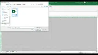 Import CSV file in excel with macro simple steps