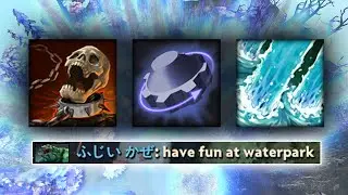 "Have fun at WATERPARK" [Infinite Torrent Storm]