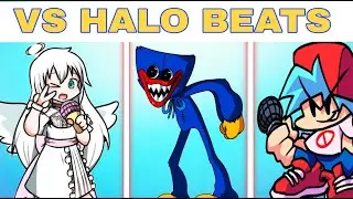 Friday Night Funkin VS Halo Beats and Huggy Wuggy FNF Mod