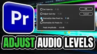 How to Adjust Audio Volume in Adobe Premiere Pro